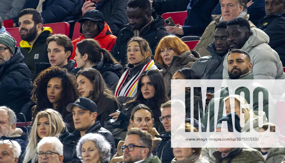 Football friendly international 2 match day, Germany Ghana, at MHP Arena Stuttgart Germany top Lena, wife of coach Julian Nagelsmann Germany , next to Burgi Nagelsmann, mother of coach Julian Nagelsmann Germany , middle Luisa Tah, wife of Jonathan Tah Germany ,