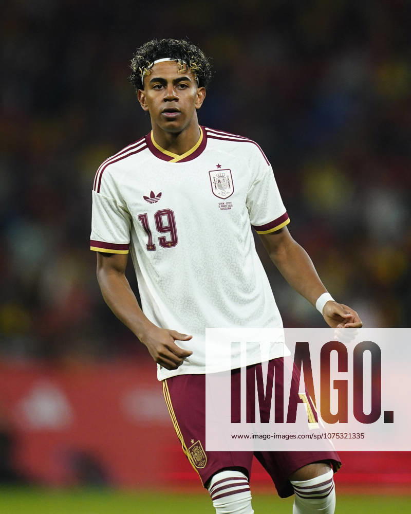 ESP: Spain v Egypt. Friendly Match Lamine Yamal of Spain during the friendly match between Spain and Egypt played at RCDE Stadium on March 31, 2026 in Barcelona, Spain. kpng