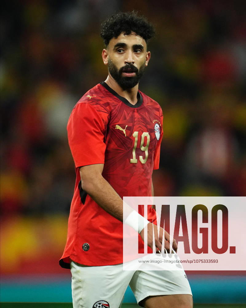 ESP: Spain v Egypt. Friendly Match Marwan Attia of Egypt during the friendly match between Spain and Egypt played at RCDE Stadium on March 31, 2026 in Barcelona, Spain. kpng