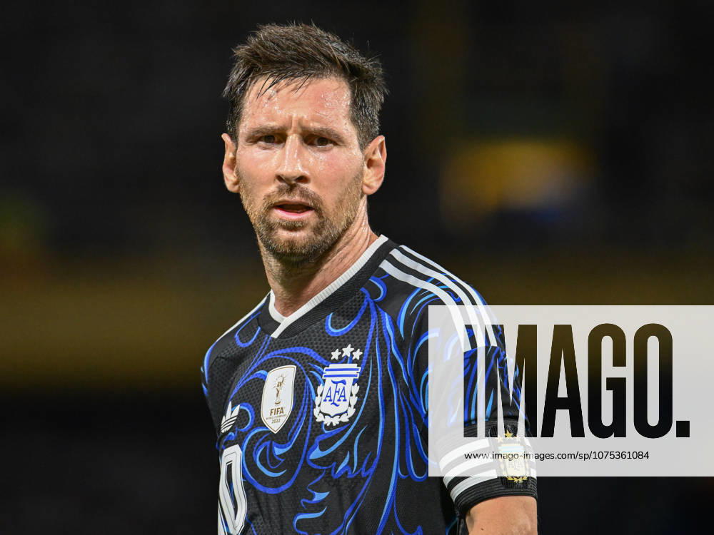 Friendly match - Argentina and Zambia BUENOS AIRES, ARGENTINA - MARCH 31: Lionel Messi of Argentina gesture during a friendly match between Argentina and Zambia at La Bombonera Alberto J. Armando Stadium on March 31, 2026 in Buenos Aires, Argentina. Buenos Aires Buenos Aires Argentina