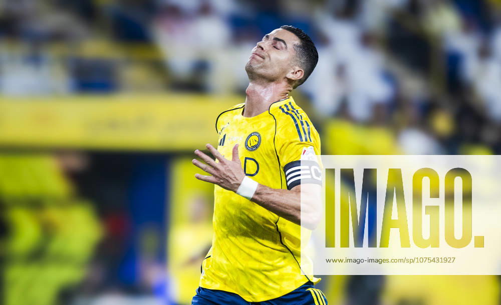 Saudi Arabia Football Saudi Pro League 2025 2026, Matchday 27 Al Nassr FC vs Al Najma Al Awwal Park Saudi Arabia Facial expression, facial expression, emotion Cristiano Ronaldo Al Nassr FC, 7