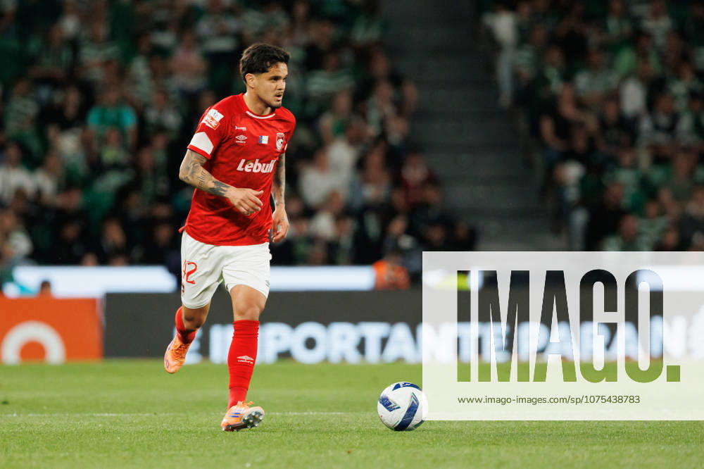Lucas Soares seen during Liga Portugal game between teams of Sporting CP and CD Santa Clara at Estadio Jose Alvalade (Luis Loureiro Ball Raw Images PT) Lisbon Estadio Jose Alvalade Portugal