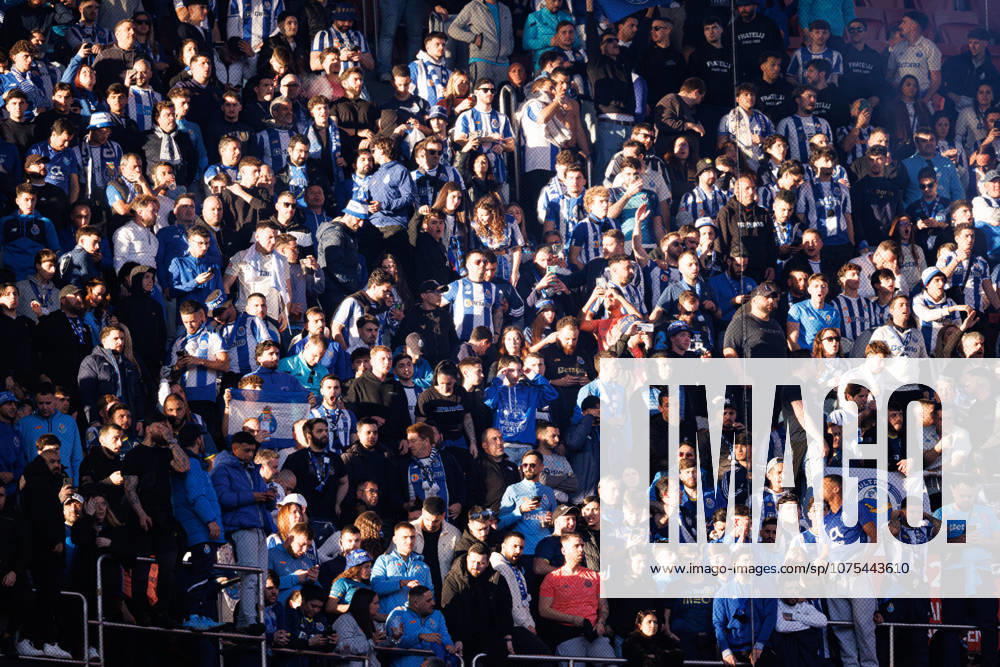 Fans of FC Porto seen during Liga Portugal game between teams of SL Benfica and FC Porto at Estadio Da Luz (Maciej Rogowski Ball Raw Images PT) Lisbon Estadio Da Luz Portugal