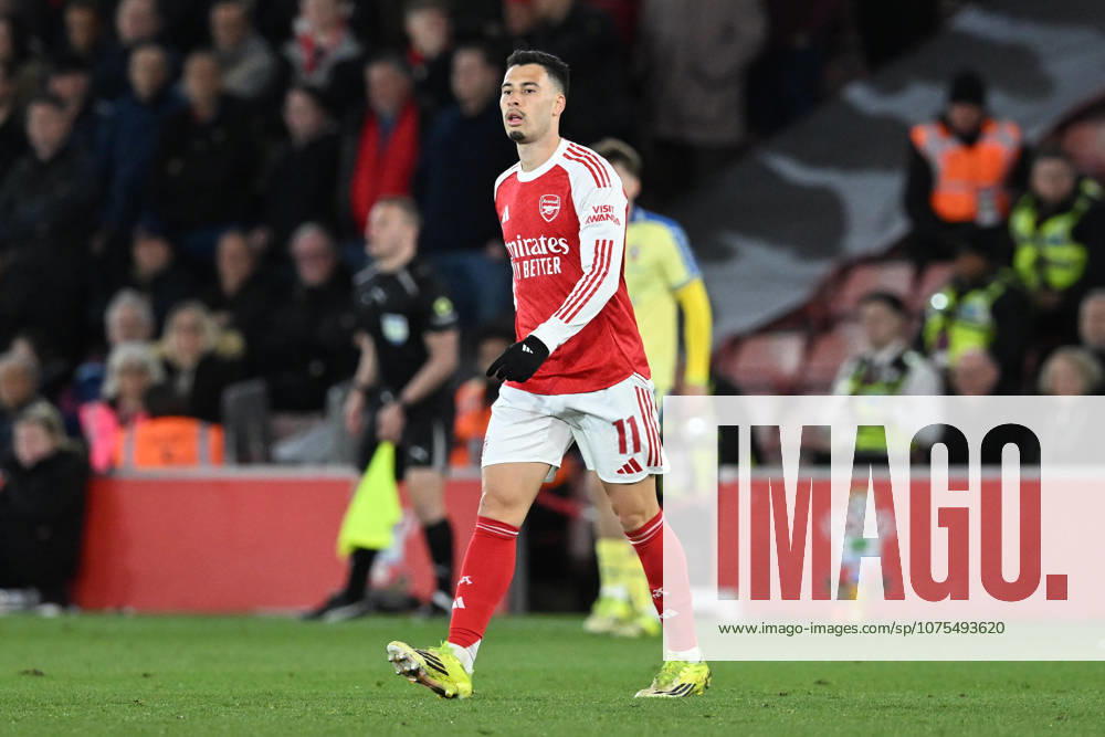 Southampton v Arsenal, FA Cup Gabriel Martinelli (11) of Arsenal during the FA Cup match between Southampton and Arsenal at the St Mary s Stadium, Southampton, UK on 4 April 2026. Southampton St Mary s Stadium Hampshire UK Editorial use only ,