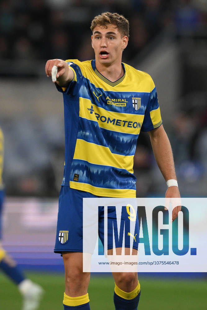 Foto IPP Roberto Ramaccia Roma 4 4 2026 Campionato di Calcio Serie A 2025 2026 Lazio vs Parma Nella foto Mateo Pellegrino of Parma Italy Photo Press - World Copyright Roma italy Italia ITALY