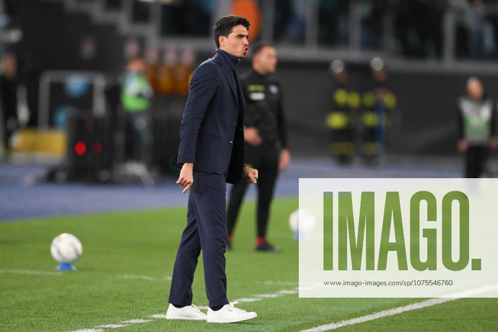 Foto IPP Roberto Ramaccia Roma 4 4 2026 Campionato di Calcio Serie A 2025 2026 Lazio vs Parma Nella foto Carlos Cuesta head coach of Parma Italy Photo Press - World Copyright Roma italy Italia ITALY