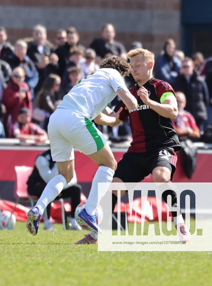 Soccer Season 2025 2026 Regionalliga Bayern 27 Matchday 1 FC Nürnberg FCN II Club SpVgg Greuther Fürth II Kleeblatt U23 DaMa Marlon Fries 7, SpVgg Greuther Fürth II Benedikt Kirsch 10, 1 FC Nürnberg FCN II