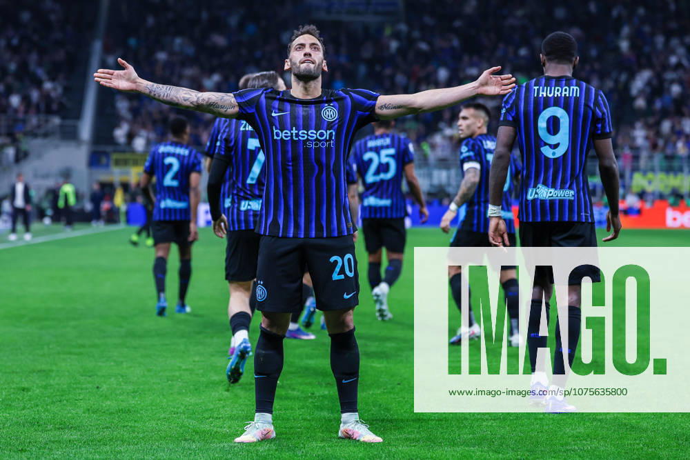FC Internazionale vs AS Roma Serie A 2025 26 05 04 2026 Lautaro Martinez of FC Internazionale celebrates after scoring a goal during Serie A 2025 26 football match between FC Internazionale and AS Roma at San Siro Stadium in Milan