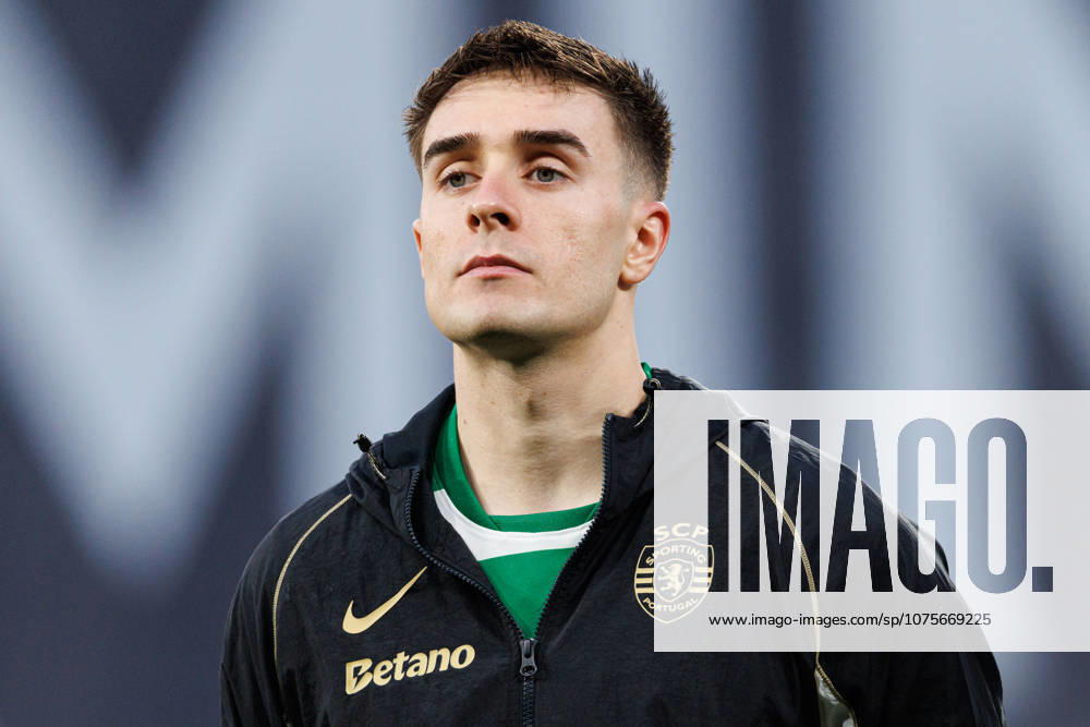 Ivan Fresneda seen during UEFA Champions League quarterfinal game between teams of Sporting CP and Arsenal FC at Estadio Jose Alvalade (Maciej Rogowski Ball Raw Images) Lisbon Estadio Jose Alvalade Portugal