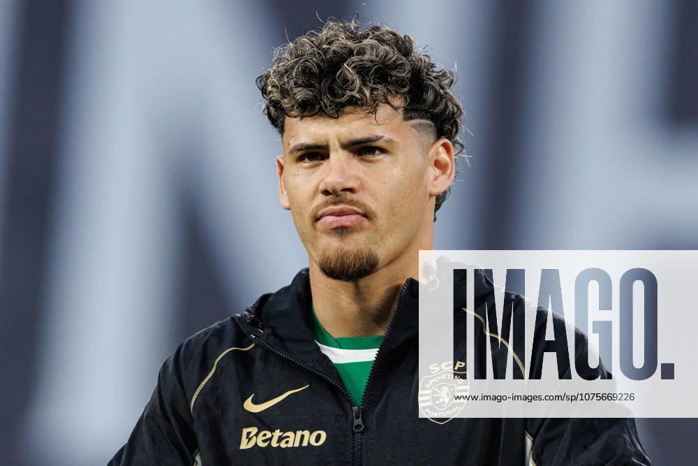 Maxi Araujo seen during UEFA Champions League quarterfinal game between teams of Sporting CP and Arsenal FC at Estadio Jose Alvalade (Maciej Rogowski Ball Raw Images) Lisbon Estadio Jose Alvalade Portugal