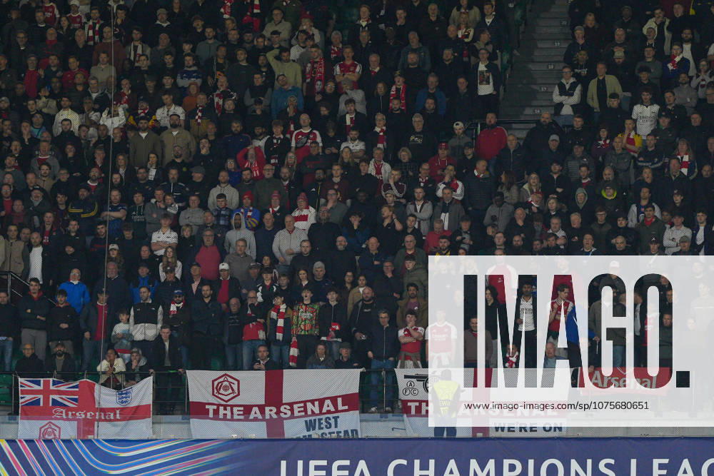 Sporting CP Vs Arsenal FC in Lisbon, Portugal - 07 Apr 2026 Arsenal FC fans seen during the UEFA Champions League 2025 26 Quarter-finals 1st leg between Sporting CP and Arsenal FC at Estadio Jose Alvalade. Final score: Sporting CP 0:1 Arsenal FC Lisbon Portugal