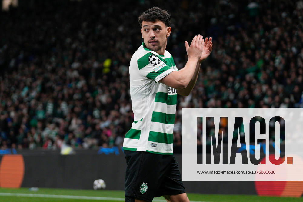 Sporting CP Vs Arsenal FC in Lisbon, Portugal - 07 Apr 2026 Pedro Goncalves of Sporting CP seen in action during the UEFA Champions League 2025 26 Quarter-finals 1st leg between Sporting CP and Arsenal FC at Estadio Jose Alvalade. Final score: Sporting CP 0:1 Arsenal FC Lisbon Portugal