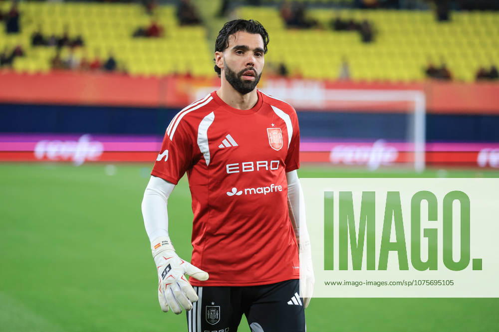 Spain - FIFA Friendly - Spain vs Serbia - 27 03 2026 SPAIN, VILLARREAL, MARCH 27. David Raya of Spain during the FIFA friendly football match between Spain and Serbia on March 27, 2026 at Estadio de la Ceramica in Villarreal, Spain. Photo by Manuel Blondeau AOP.Press Villarreal Estadio de la Ceramica Spain