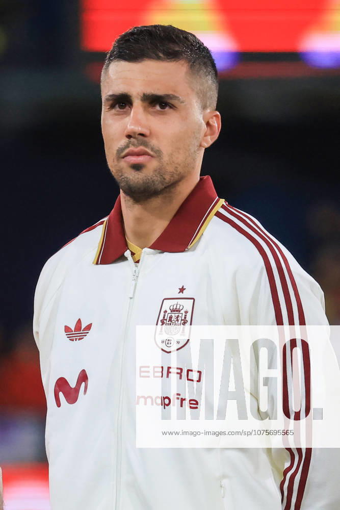Spain - FIFA Friendly - Spain vs Serbia - 27 03 2026 SPAIN, VILLARREAL, MARCH 27. Rodri of Spain during the FIFA friendly football match between Spain and Serbia on March 27, 2026 at Estadio de la Ceramica in Villarreal, Spain. Photo by Manuel Blondeau AOP.Press Villarreal Estadio de la Ceramica Spain