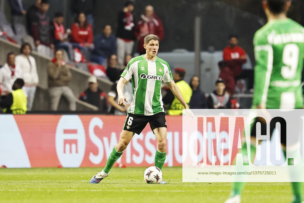 Sergi Altimira (Betis), APRIL 8, 2026 - Football Soccer : UEFA Europa League Quarter-finals 1st leg match between SC Braga - Real Betis Balompie at the Estadio Municipal de Braga in Braga, Portugal. Noxthirdxpartyxsales aflo_326318707