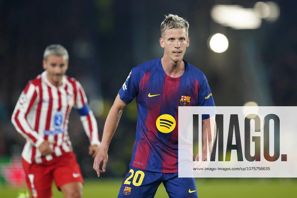 ESP: FC Barcelona, Barca - Atletico de Madrid. UEFA Champions League. Quarter-Finals, first leg. Dani Olmo of FC Barcelona during UEFA Champions League match, Quarter-Finals, first leg, between FC Barcelona and Atletico de Madrid played at Spotify Camp Nou Stadium on April 8, 2026 in Barcelona, Spain. kpng
