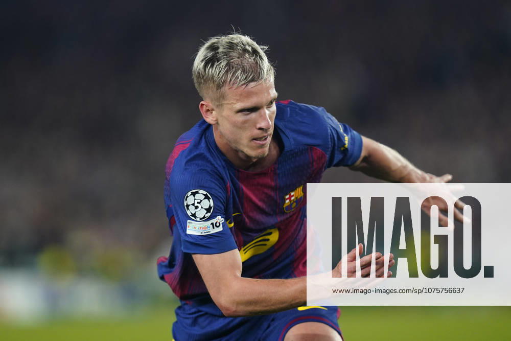 ESP: FC Barcelona, Barca - Atletico de Madrid. UEFA Champions League. Quarter-Finals, first leg. Dani Olmo of FC Barcelona during UEFA Champions League match, Quarter-Finals, first leg, between FC Barcelona and Atletico de Madrid played at Spotify Camp Nou Stadium on April 8, 2026 in Barcelona, Spain. kpng