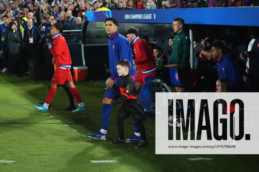ESP: FC Barcelona, Barca - Atletico de Madrid. UEFA Champions League. Quarter-Finals, first leg. Joao Cancelo of FC Barcelona during UEFA Champions League match, Quarter-Finals, first leg, between FC Barcelona and Atletico de Madrid played at Spotify Camp Nou Stadium on April 8, 2026 in Barcelona, Spain. kpng