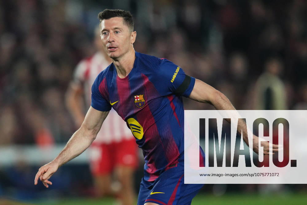 ESP: FC Barcelona, Barca - Atletico de Madrid. UEFA Champions League. Quarter-Finals, first leg. Robert Lewandowski of FC Barcelona during UEFA Champions League match, Quarter-Finals, first leg, between FC Barcelona and Atletico de Madrid played at Spotify Camp Nou Stadium on April 8, 2026 in Barcelona, Spain. kpng