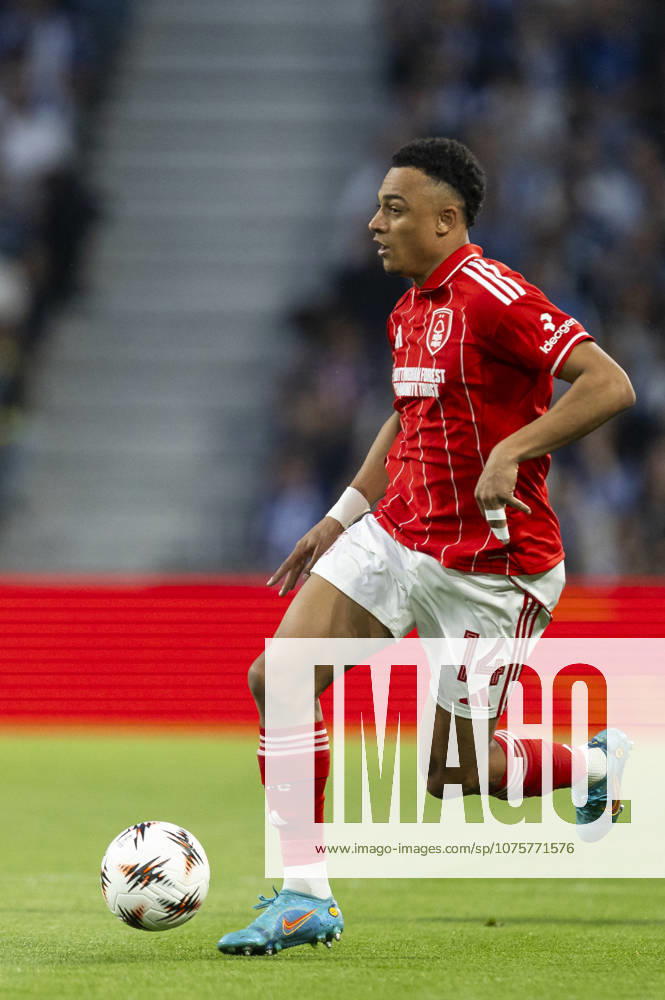 FC Porto v Nottingham Forest FC - UEFA Europa League 2025 26 Quarter-Final First Leg Dan Ndoye plays in a match between FC Porto and Nottingham Forest during the quarter-finals first leg of the UEFA Europa League 2025 26 at the Estadio do Dragao in Porto, Portugal, on April 9, 2026. Braga Porto Portugal