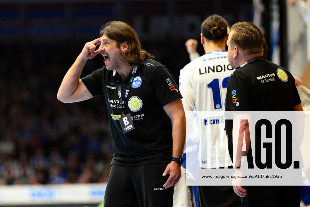 Sebastian Hinze ThSV Eisenach, Coach GER, ThSV Eisenach v TSV Hannover Burgdorf, 1 Daikin Handballbundesliga, Handball, Matchday 28, Season 2025 2026, 7 p.m., 10 04 2026 GER, ThSV Eisenach v TSV Hannover Burgdorf, 1 Daikin Handballbundesliga, Handball, Matchday 28, Season 2025 2026, 7 p.m., 10 04 2026 Eisenach