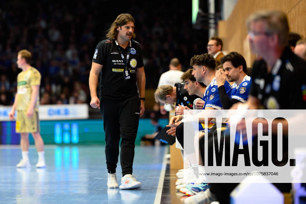 Sebastian Hinze ThSV Eisenach, Coach GER, ThSV Eisenach v TSV Hannover Burgdorf, 1 Daikin Handballbundesliga, Handball, Matchday 28, Season 2025 2026, 7 p.m., 10 04 2026 GER, ThSV Eisenach v TSV Hannover Burgdorf, 1 Daikin Handballbundesliga, Handball, Matchday 28, Season 2025 2026, 7 p.m., 10 04 2026 Eisenach