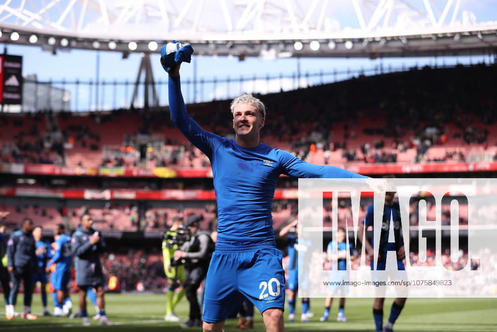 11th April 2026; Emirates Stadium, London, England; Premier League Football, Arsenal versus Bournemouth; Alex Jimenez of Bournemouth after the match KatiexChan
