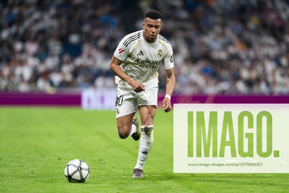 REAL MADRID CF v GIRONA. LA LIGA 2025 2026. ROUND 31. REAL MADRID CF v GIRONA FC. LA LIGA 2025 2026. ROUND 31. Real Madrid CFÂ s Kylian Mbappe during La Liga match. April 10, 2026 (ALTERPHOTOS Tomas Garrido) MadridSpain