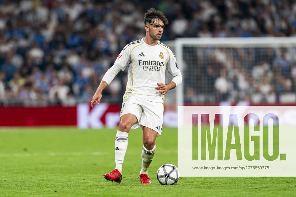 REAL MADRID CF v GIRONA. LA LIGA 2025 2026. ROUND 31. REAL MADRID CF v GIRONA FC. LA LIGA 2025 2026. ROUND 31. Real Madrid CFÂ s Raul Asencio during La Liga match. April 10, 2026 (ALTERPHOTOS Tomas Garrido) MadridSpain