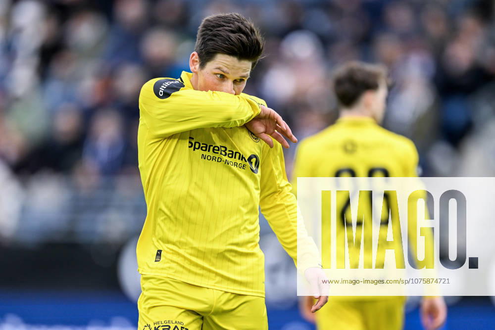 Eliteserien in football 2026 Viking Bodo Glimt Stavanger 20260411 Bodo Glimts Sondre Brunstad Fet during the elite series football match between Viking and Bodo Glimt at Lyse Arena in Stavanger Photo Carina Johansen NTB Stavanger Norway RESTRICTED USE FOR BETTING COMPANIES