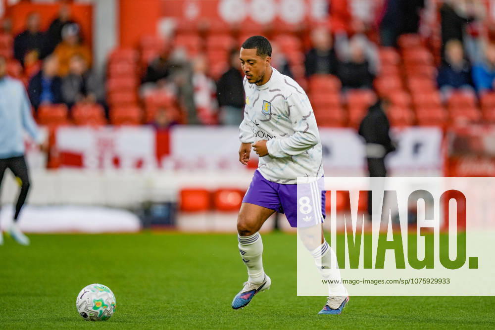 Premier League: Nottingham Forest v Aston Villa Youri Tielemans of Aston Villa in the pregame warmup session during the Premier League match Nottingham Forest vs Aston Villa at City Ground, Nottingham, United Kingdom on 12 April 2026 (Photo by Maynard Manyowa News Images) Nottingham City Ground Nottinghamshire United Kingdom