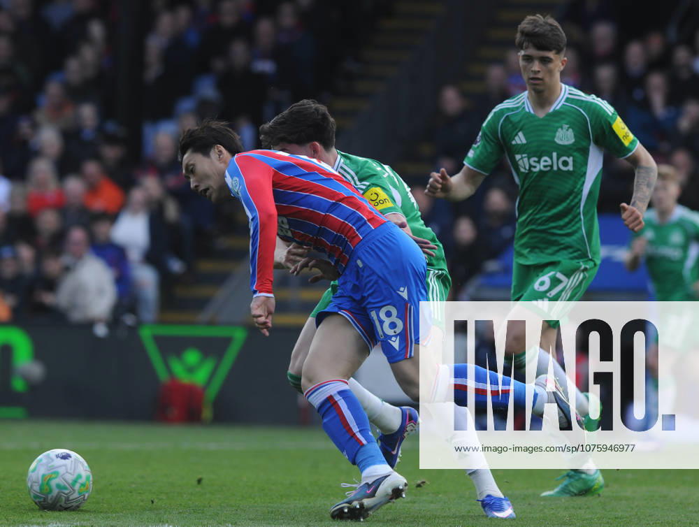 Football - 2025 2026 Premier League - Crystal Palace vs. Newcastle United - Selhurst Park - Sunday 12th April 2026 Daichi Kamada of Crystal Palace