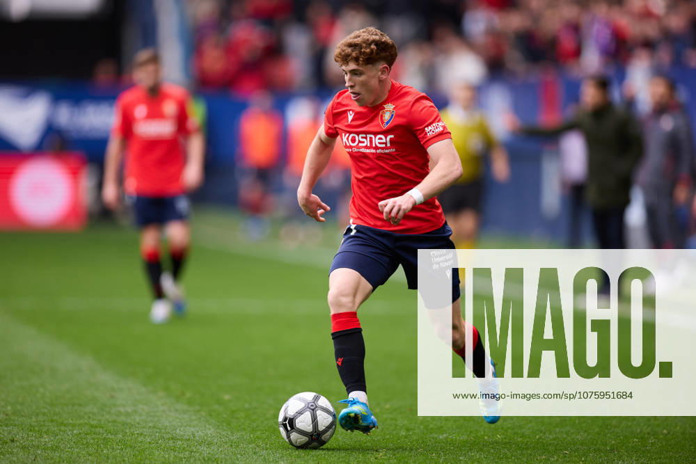 CA Osasuna v Real Betis Balompie - LaLiga EA Sports Victor Munoz of CA Osasuna in action during the LaLiga EA Sports match between CA Osasuna and Real Betis Balompie at El Sadar on April 12, 2026, in Pamplona, Spain. Pamplona El Sadar Navarra Spain RL_CAOvBET_000071