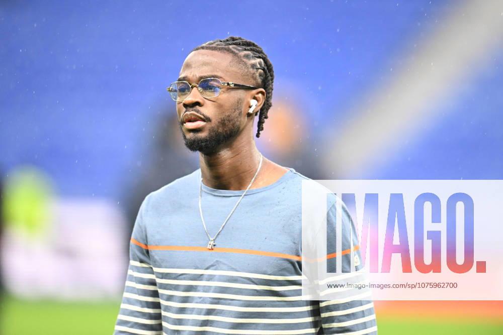 Football : Olympique Lyonnais v Lorient - French ligue 1- 12 04 2026 Players of Lorient before the French ligue 1 match between Olympique Lyonnais and Lorient at Groupama Stadium Decines Charpieu Lyon on April 12, 2026 , France LYONFrance