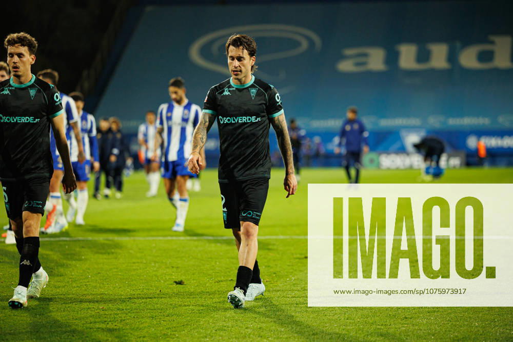 Ricard Sanchez seen during Liga Portugal game between teams of GD Estoril Praia and FC Porto at Estadio Antonio Coimbra da Mota (Luis Loureiro Ball Raw Images) Estoril Estadio Antonio Coimbra da Mota Portugal