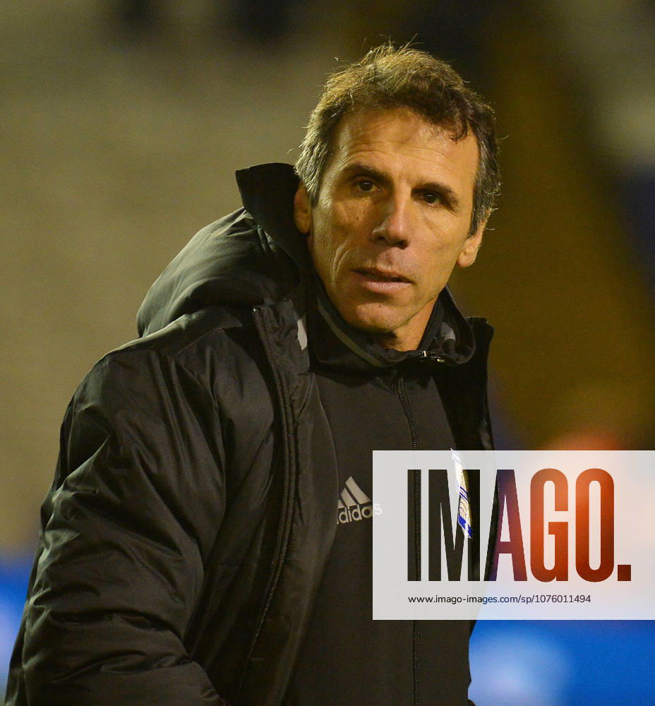 Birmingham City v Newcastle FA Cup St Andrews Stadium Birmingham City v Newcastle United (1-1) FA Cup Round 3 07 01 2017 Gianfranco Zola (Birmingham City) Manager Birmingham England
