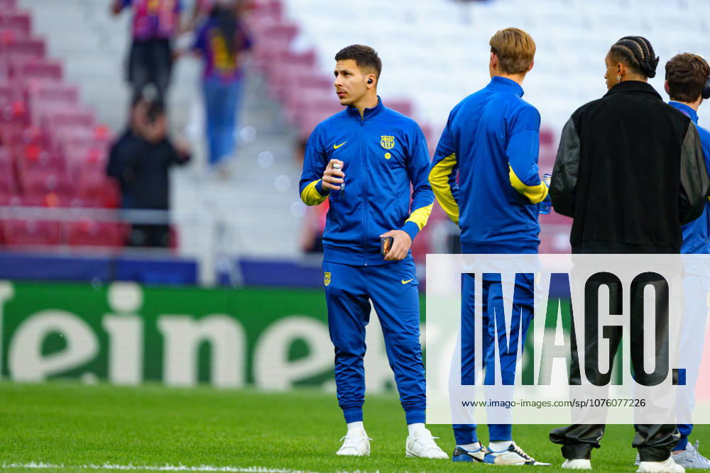 Roony Bardghji seen during UEFA Champions League quarterfinal game between teams of Atletico de Madrid and FC Barcelona, Barca (Kazimierz Koper Ball Raw Images) Madrid Estadio Jose Alvalade Spain