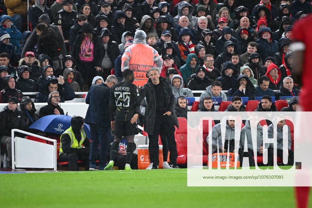 Mendes nuno luis enrique FOOT CHAMPIONS LEAGUE 2026 LIVERPOOL PSG 0 2 STADE ANFIELD ROAD LIVERPOOL ENGLAND 14 04 2026 REAU ALEXIS LIVERPOOL STADE ANFIELD ROAD GermanyxJapanxUKxFrancexBelgiumxOUT