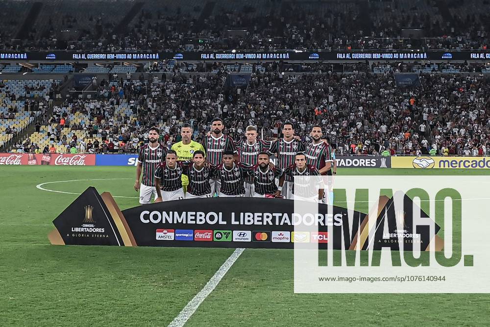 A match valid for the 2026 Copa Libertadores between Fluminense and Independiente Rivadavia. The Fluminense players during a match between Fluminense and Independiente Rivadavia, valid for the 2026 Copa Libertadores, at the Maracana stadium, on Wednesday night. Rio de Janeiro Rio de Janeiro Brasil