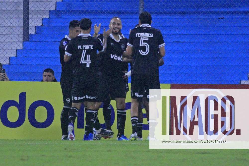 15th April 2026; Presidente Peron Stadium, Buenos Aires, Argentina; Copa Sudamericana Football Racing versus Botafogo; Arthur Cabral of Botafogo celebrates after scoring the first goal of his team PoolxPelaezxBurga DiaEsportivo
