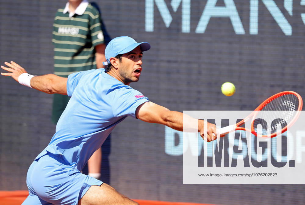 Barcelona Open Banc Sabadell 2026 Nuno Borges competes against Hamad Medjedovic during the quarter-finals (Day Seven) of the Barcelona Open Banc Sabadell 73rd Conde de Godo Trophy at Real Club de Tenis Barcelona 1899 in Barcelona, Spain, on April 17, 2026. Barcelona Spain