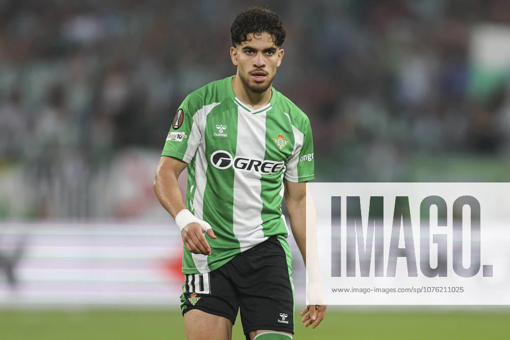 ESP: Real Betis-SC Braga. UEFA Europa League. Quarter-Finals, second Leg. Abde Ezzalzouli of Real Betis during the UEFA Europa League match, Quarter-Finals, second leg between Real Betis and SC Braga. Olimpico de la Cartuja Stadium on April 17, 2026 in Sevilla, Spain. kpng