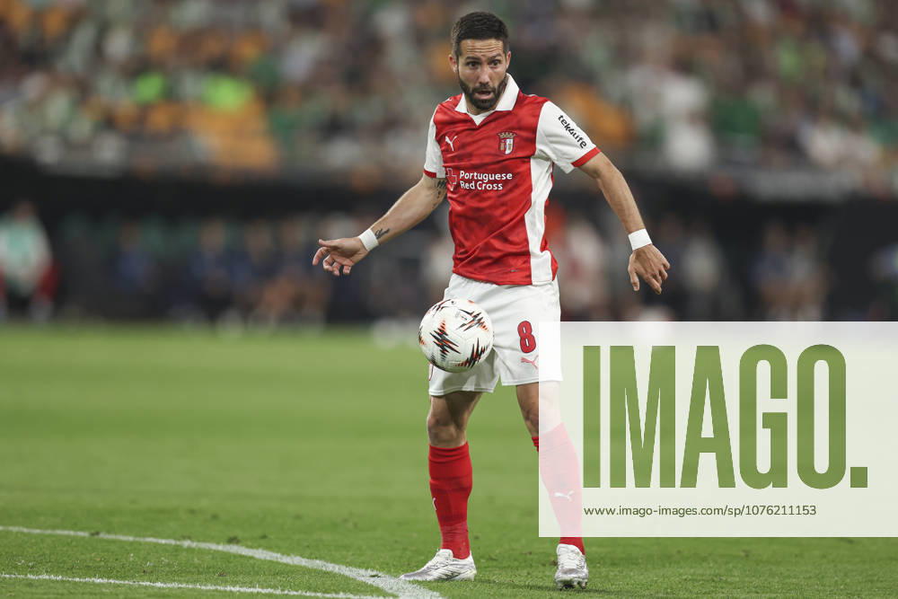 ESP: Real Betis-SC Braga. UEFA Europa League. Quarter-Finals, second Leg. Joao Moutinho of SC Braga during the UEFA Europa League match, Quarter-Finals, second leg between Real Betis and SC Braga. Olimpico de la Cartuja Stadium on April 17, 2026 in Sevilla, Spain. kpng