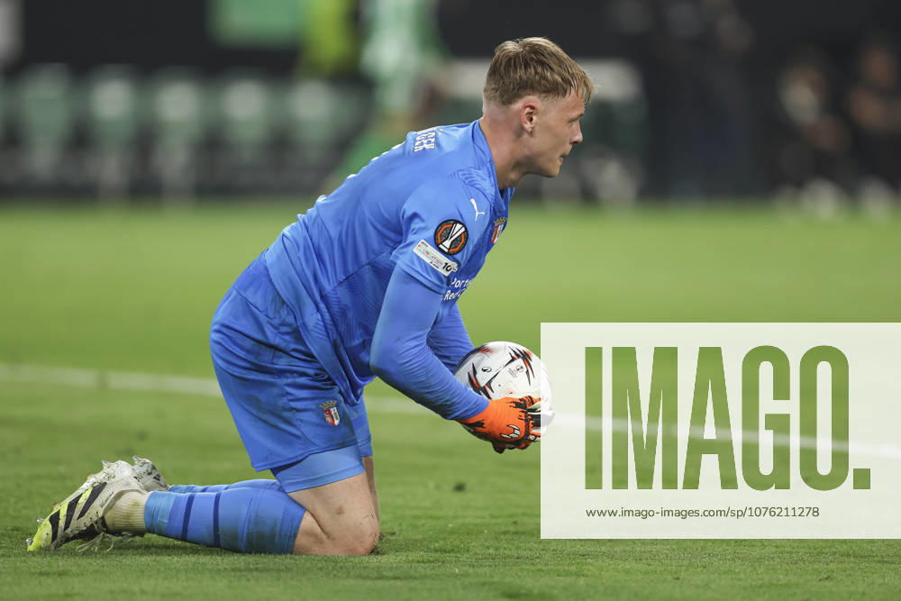 ESP: Real Betis-SC Braga. UEFA Europa League. Quarter-Finals, second Leg. Lukas Hornicek of SC Braga during the UEFA Europa League match, Quarter-Finals, second leg between Real Betis and SC Braga. Olimpico de la Cartuja Stadium on April 17, 2026 in Sevilla, Spain. kpng
