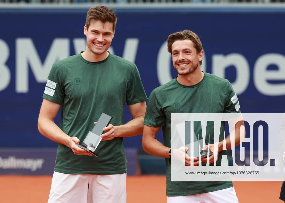 Jakob Schnaitter, Mark Wallner, Men Doubles, Men s Doubles, Award Ceremony, Presentation Tennis BMW Open 2026 ATP 500 MTTC Iphitos Munich Bavaria Germany April 19, 2026