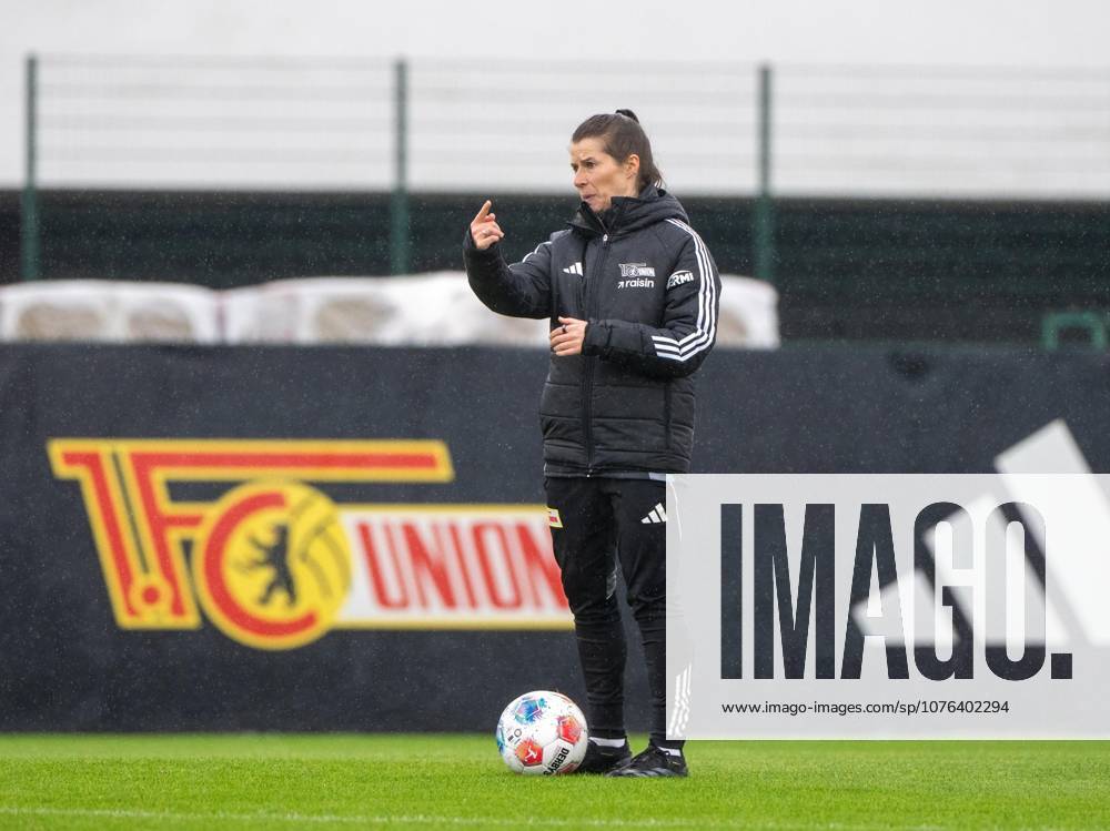Soccer, Men, Season 2025 2026, 1 Bundesliga, 1 FC Union Berlin on training ground II, Coach Marie Louise Eta 1 FC Union Berlin , 20 04 2026,