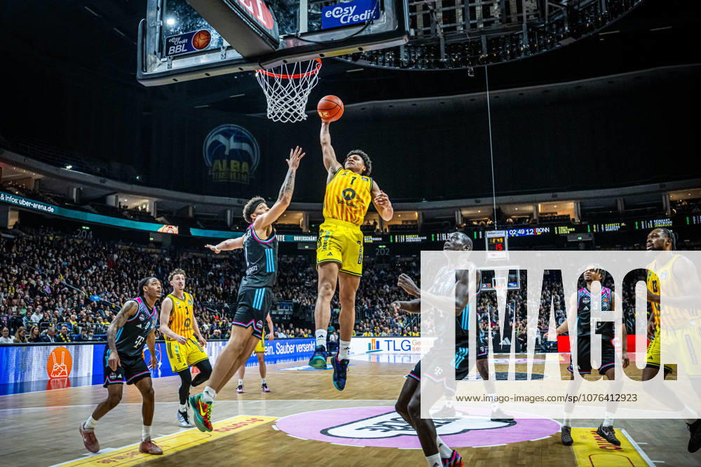 Basketball Berlin 20 04 2026 Season 2025 2026 EasyCredit BBL 1 Bundesliga Men, Men Alba Berlin Telekom Baskets Bonn Jack Kayil Alba Berlin, No 07