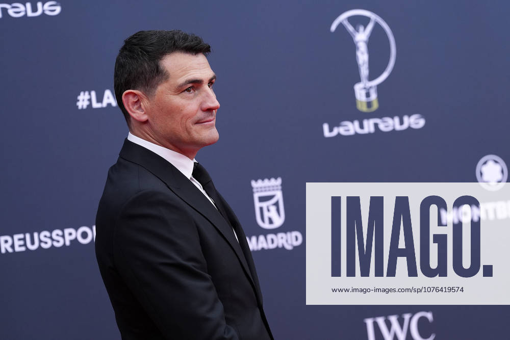 Iker Casillas attends the red carpet during 2026 Laureus World Awards. April 20,2026. (20260420597)