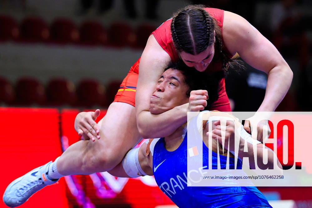 Senior Wrestling European Championships 2026 76kg WW Kendra Augustine Jocelyne Dacher FRA df Jennifer Roesler GER