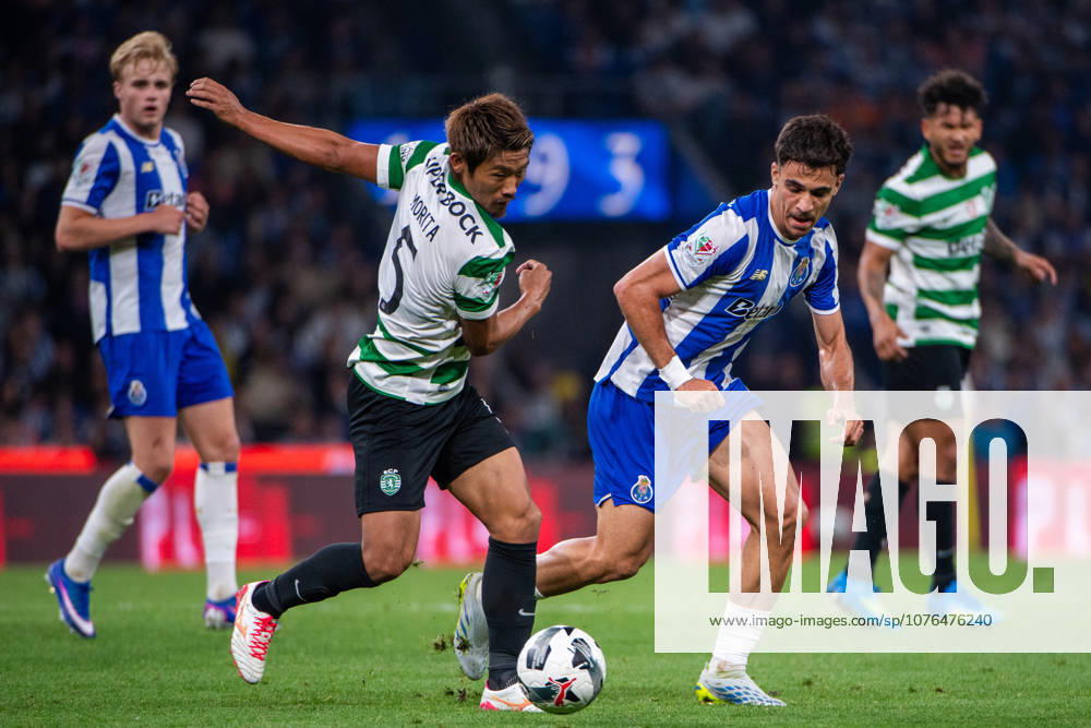 PORTO, PORTUGAL - APRIL 22: HIDEMASA MORITA from Sporting CP is seen on action during the Taca de Portugal Generali Tranquilidade 2025 26 semi-final second leg match between FC Porto and Sporting CP, at Estadio do Dragao on April 22, 2026 in Porto, Portugal. Porto Portugal - ZUMAl192 20260422_zsp_l192_034
